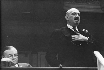 Dr. Chaim Weizmann in London, c.1938 by English Photographer